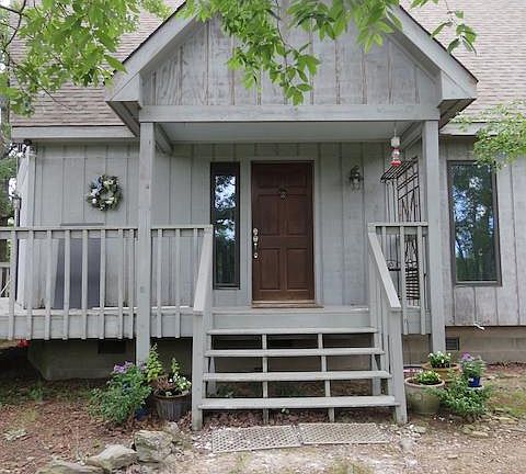 Front door and porch