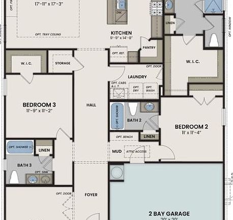 The Holly First Floor Plan