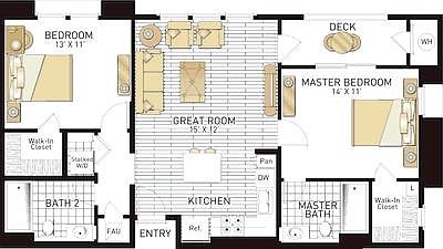 Layout of apartment