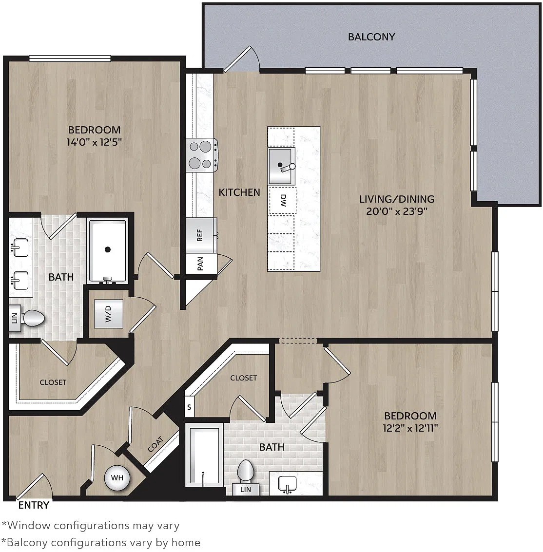 Floor plan B3