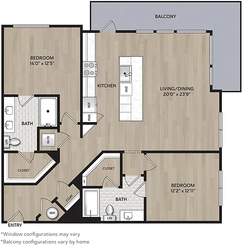 Floor plan B3