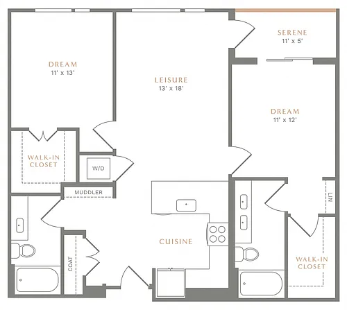 Floor plan B7