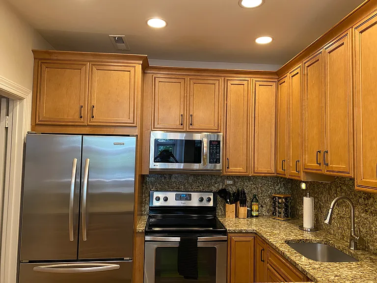 Fully stocked kitchen