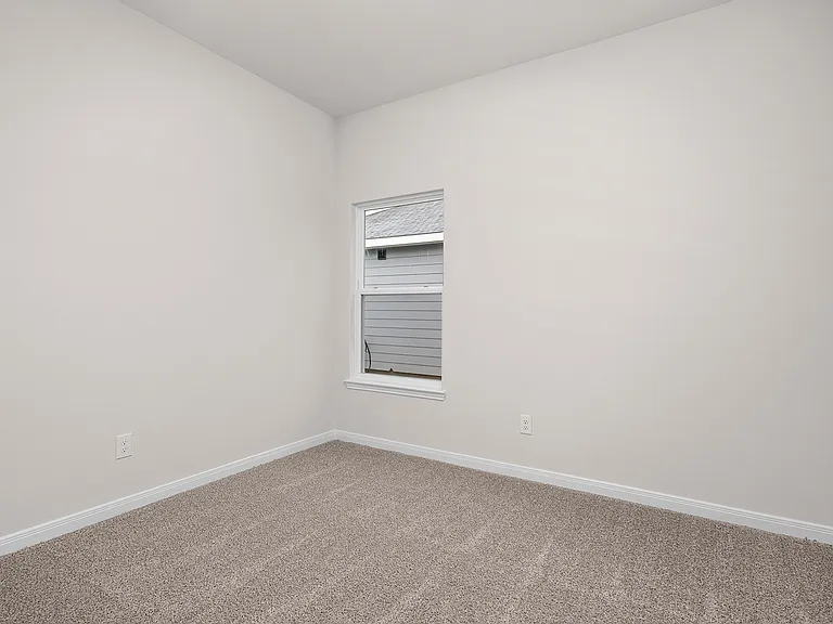 The secondary bedrooms are a great space for a children's bedroom, guest room, or home office.