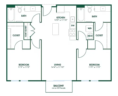 Floor plan B5