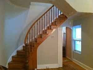 Charming Stairs and Tin Ceilings