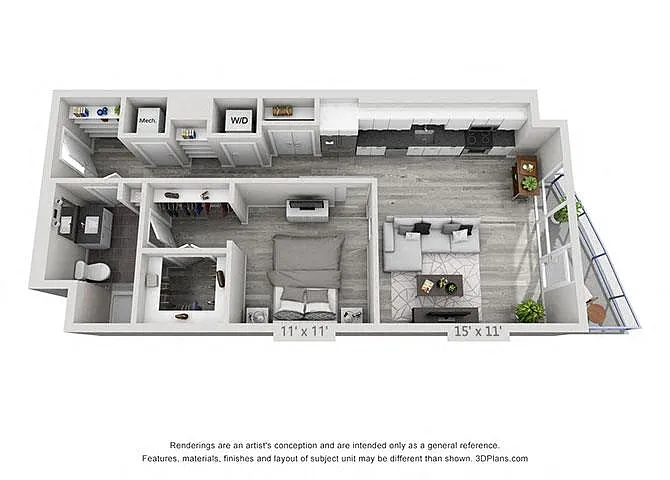 Floor plan A1