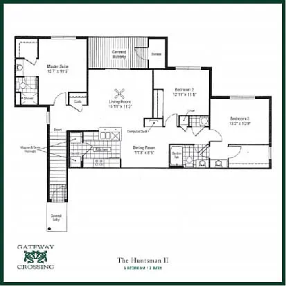 Floor plan The Huntsman II