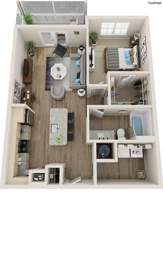 Floor plan Cuyahoga