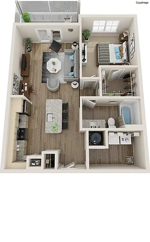 Floor plan Cuyahoga