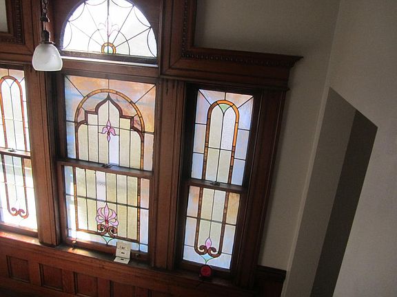 Stained Glass in Entry
