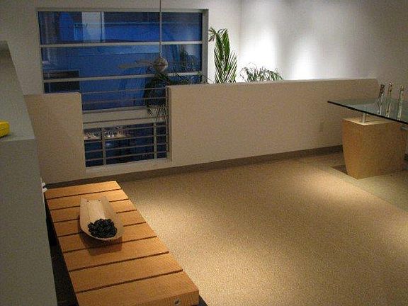 Office loft. Not shown is a Herman Miller Office chair which goes with the desk