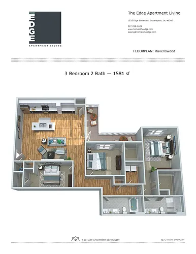 Floor plan Ravenswood 3.2