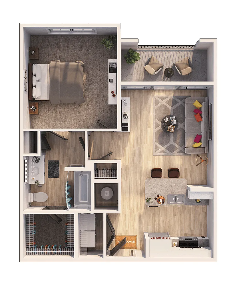 Floor plan Honey