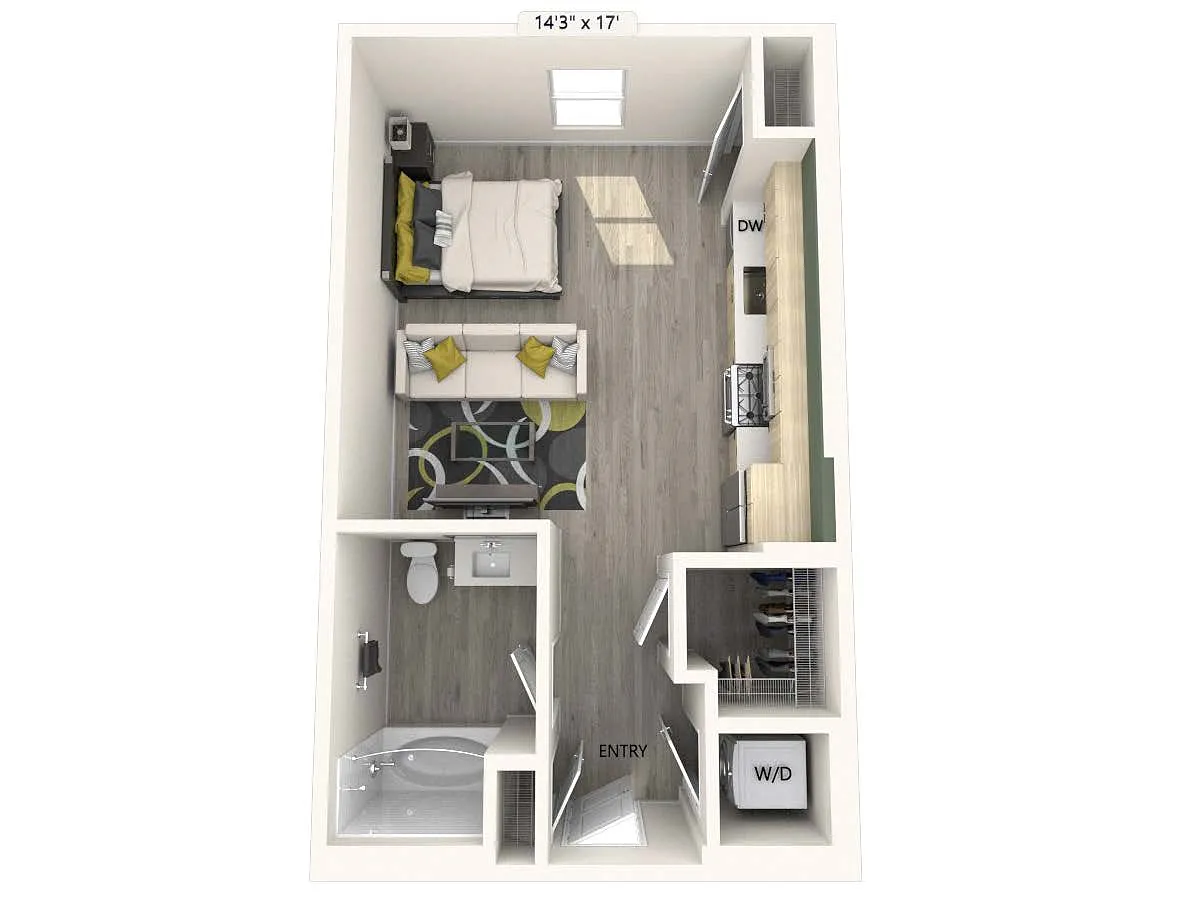 Floor plan S5-FinishI-524sf