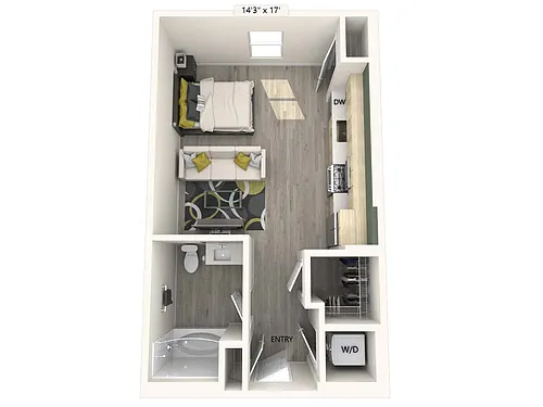 Floor plan S5-FinishI-524sf