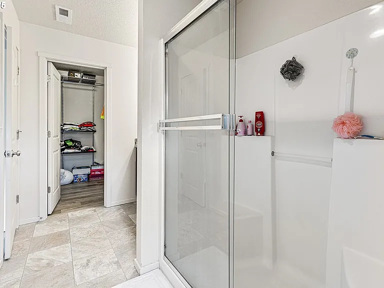 En suite bathroom