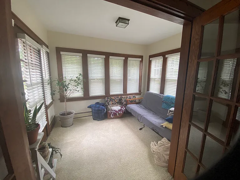 Sunroom from living room