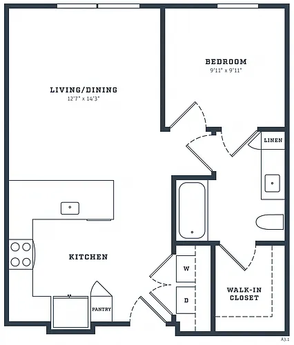 Floor plan A4