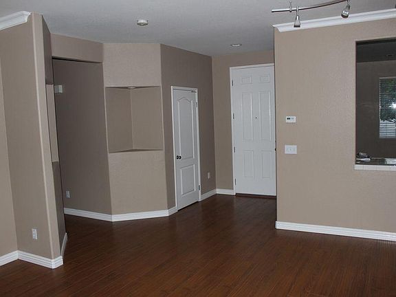Front door and entryway