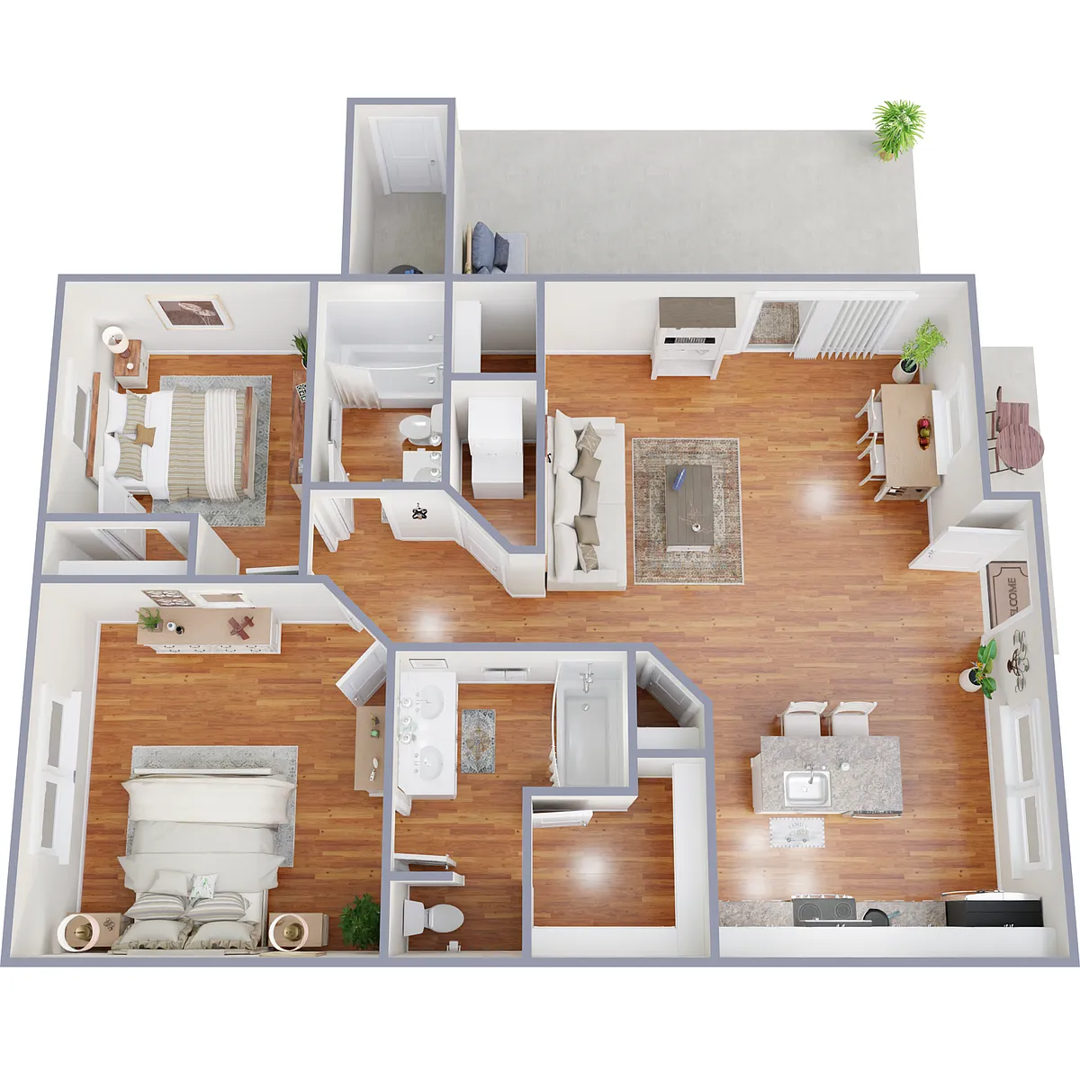 Floor plan The Elgin