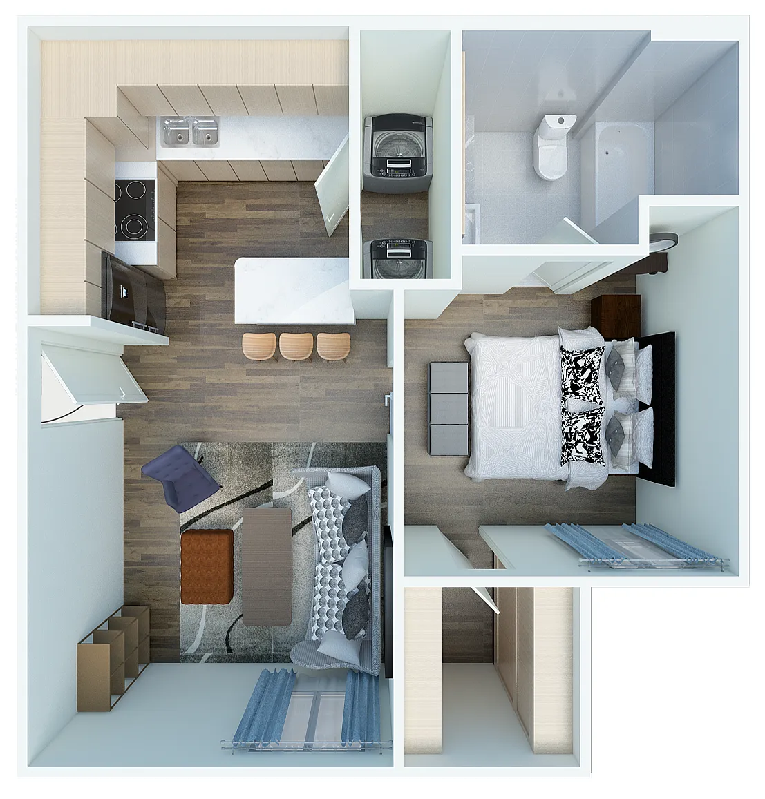 Floor plan Strait