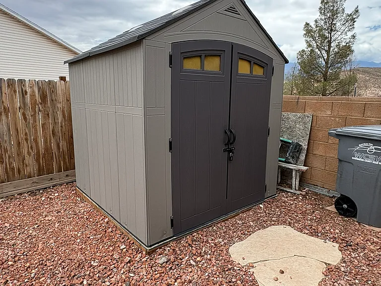 Front shed