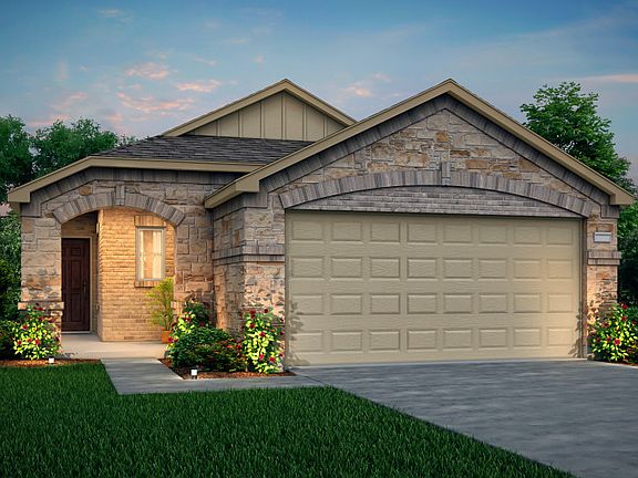 The Adams, a 1-story new construction home showing Home Exterior S