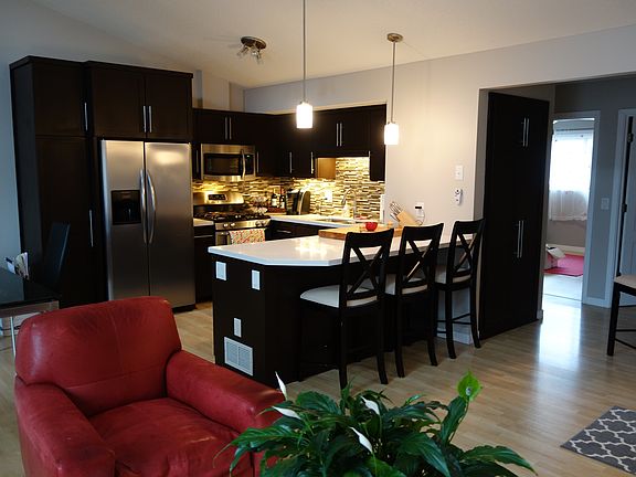 Ktichen and living room