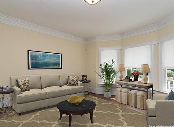Living Room - Virtually Staged.