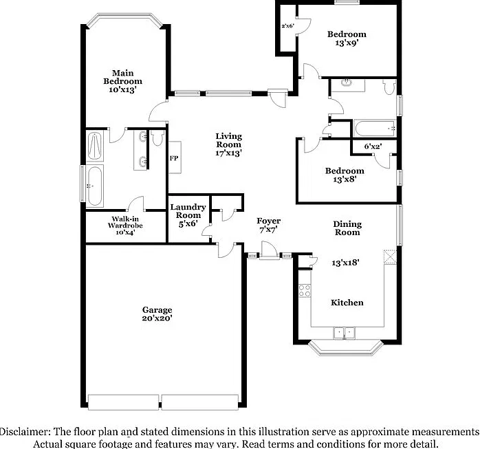 3 bed, 2.0 bath, 1508 sqft, $2,260 — Photo 2