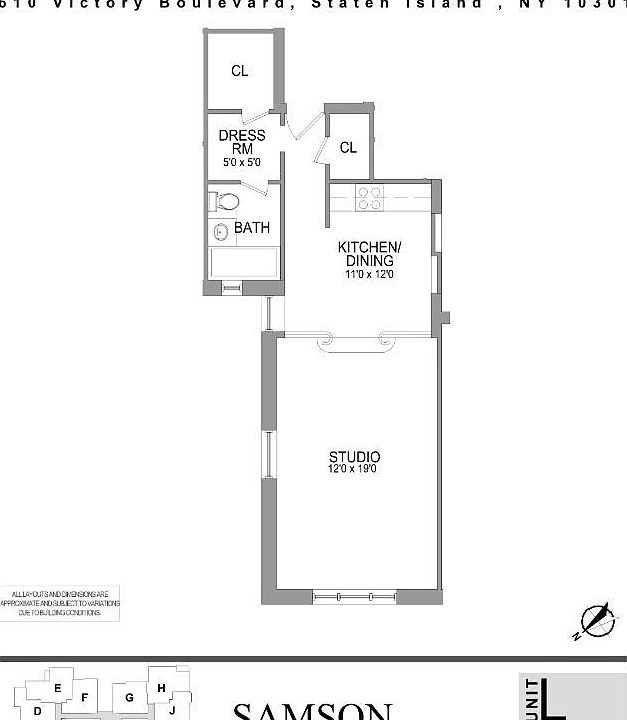 2nd image of 610 Victory Blvd APT 3L