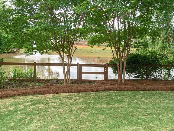 back yard view of lake