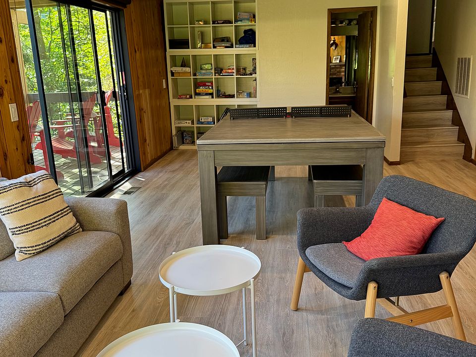 Lower level living room