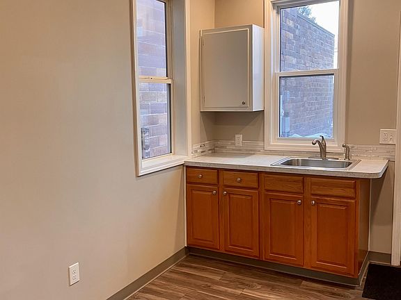 Kitchen at rear of unit