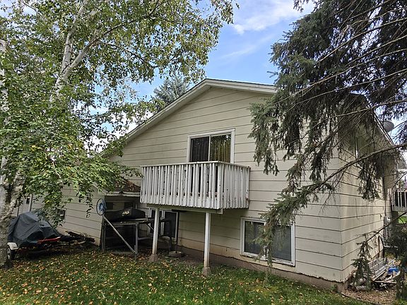 Side of house facing master bedroom private deck