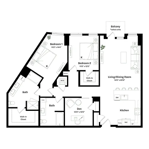 Floor plan BD3