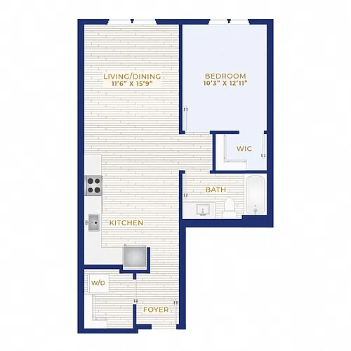 Floor plan A8