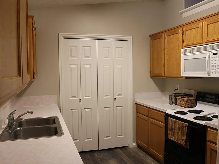 Nice kitchen.