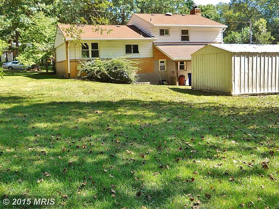 View of home from the back yard