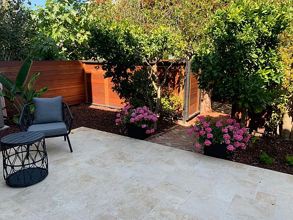 Backyard, access to private park with close access to trails, bike path, beach & UCSB