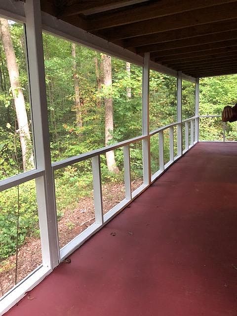 large back screened porch