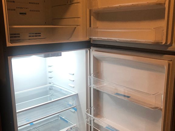 Brand new Frigidaire fridge.