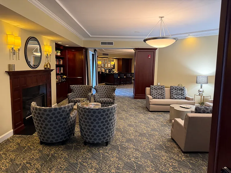 Indoor common area main building floor
