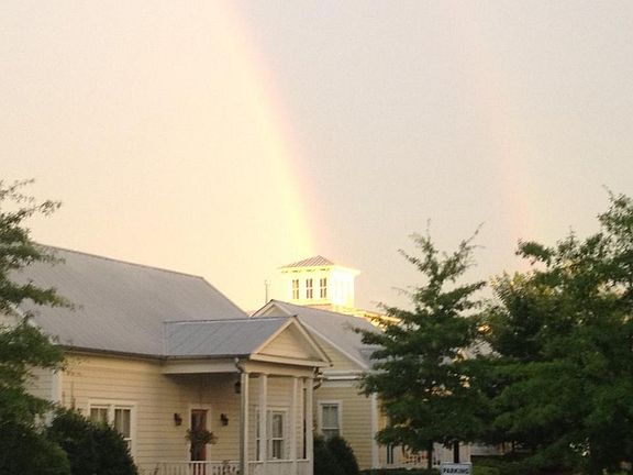 Rainbow Falling on 3rd Floor