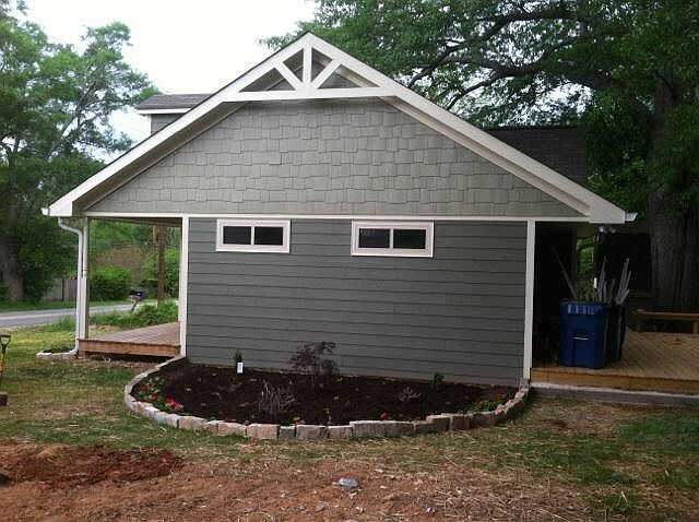 Side view of home