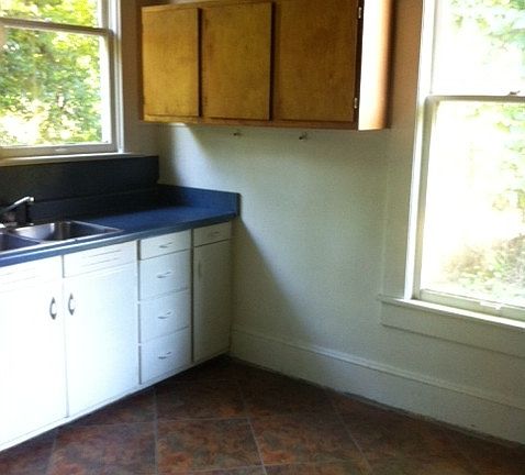 New flooring in kitchen