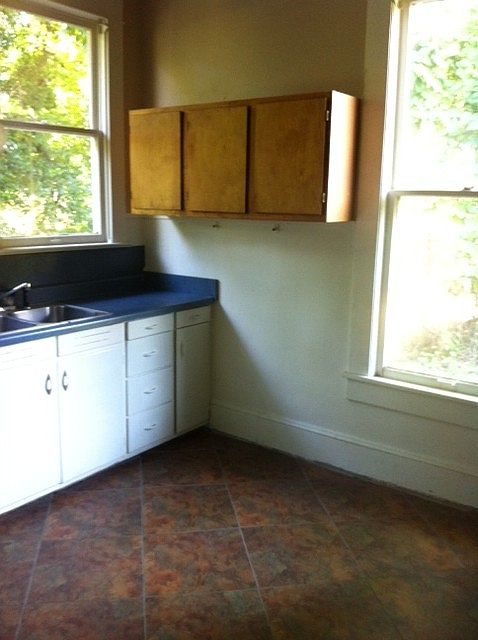 New flooring in kitchen