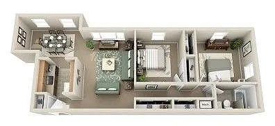 Floor plan 2C