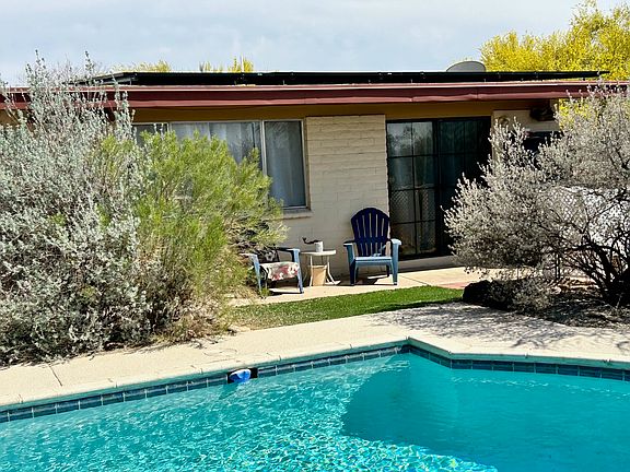 Private Patio and Poolside Entrance